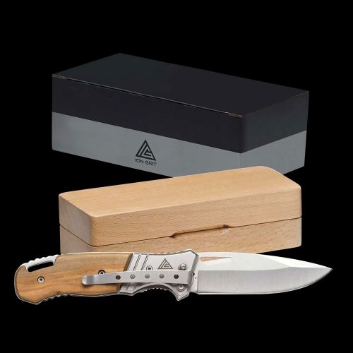 BladeCraft Pocket Knife - Ion Grit